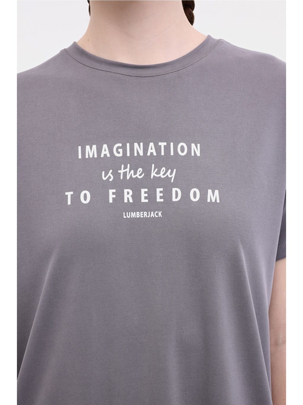 WL MIRUNA 11MS450 5FX Siyah Kadın Kısa Kol T-Shirt-3