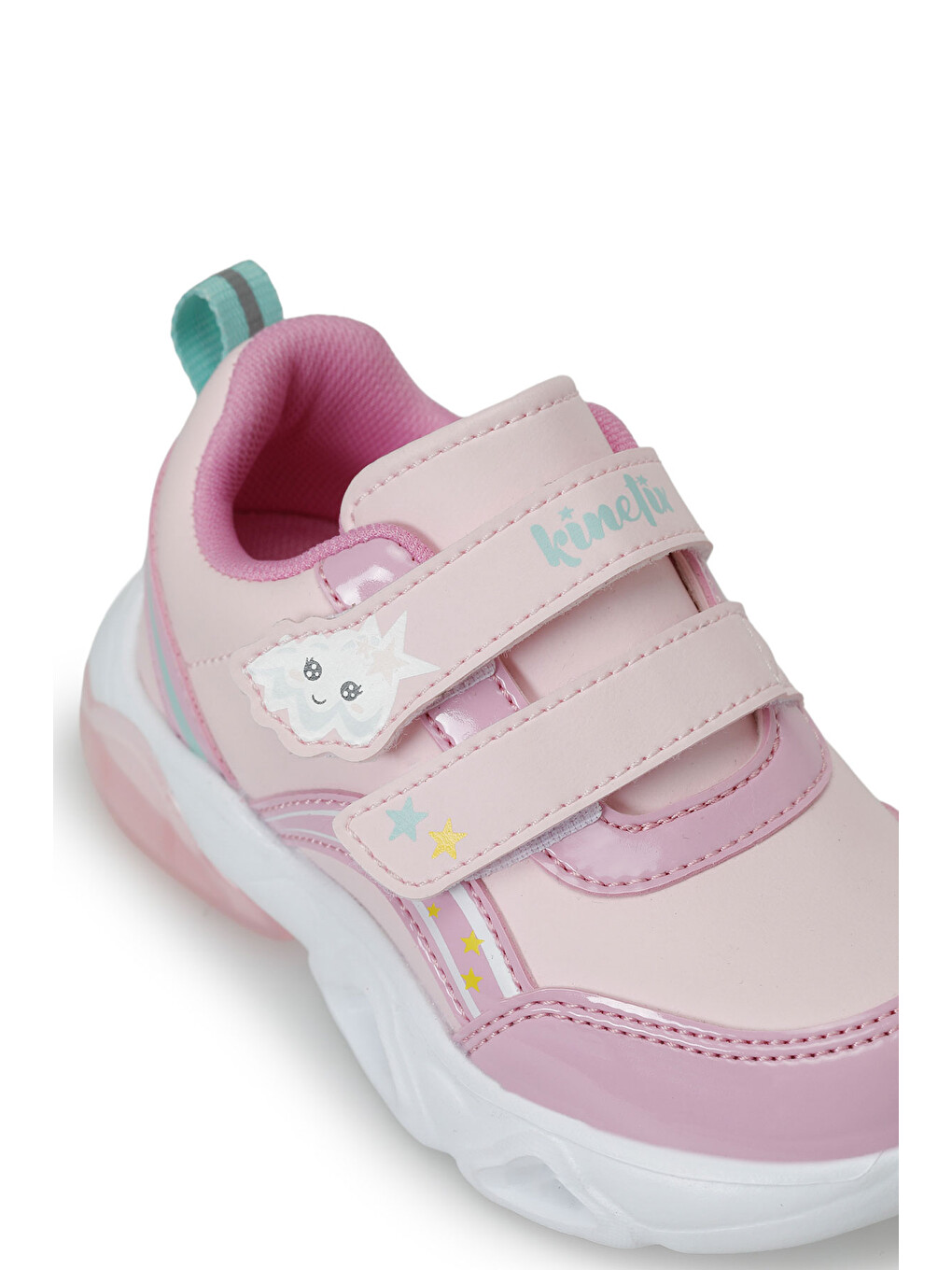 Mevac Pu B Pembe Kız Çocuk Spor Ayakkabı-6
