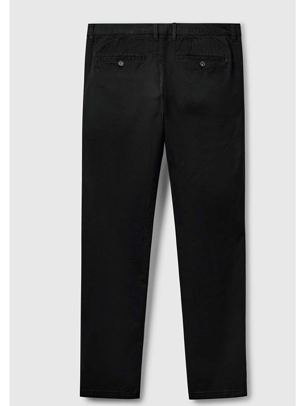 Erkek Siyah Slim Fit Chino Pantolon-3
