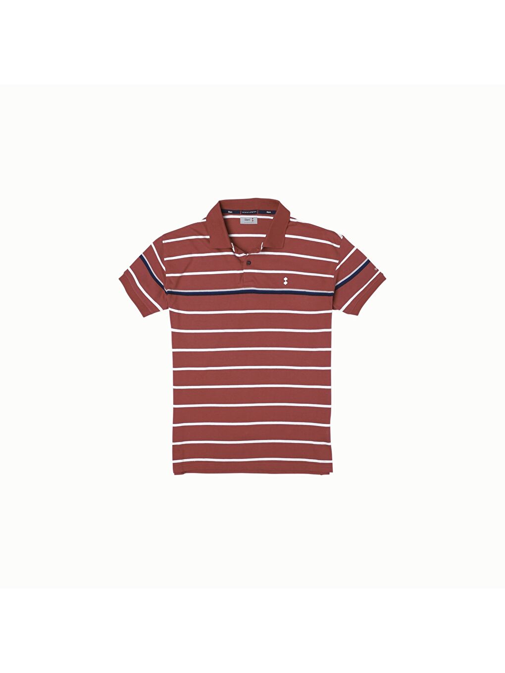 Kırmızı Polo E78 Erkek Renkli Polo Tişört-1