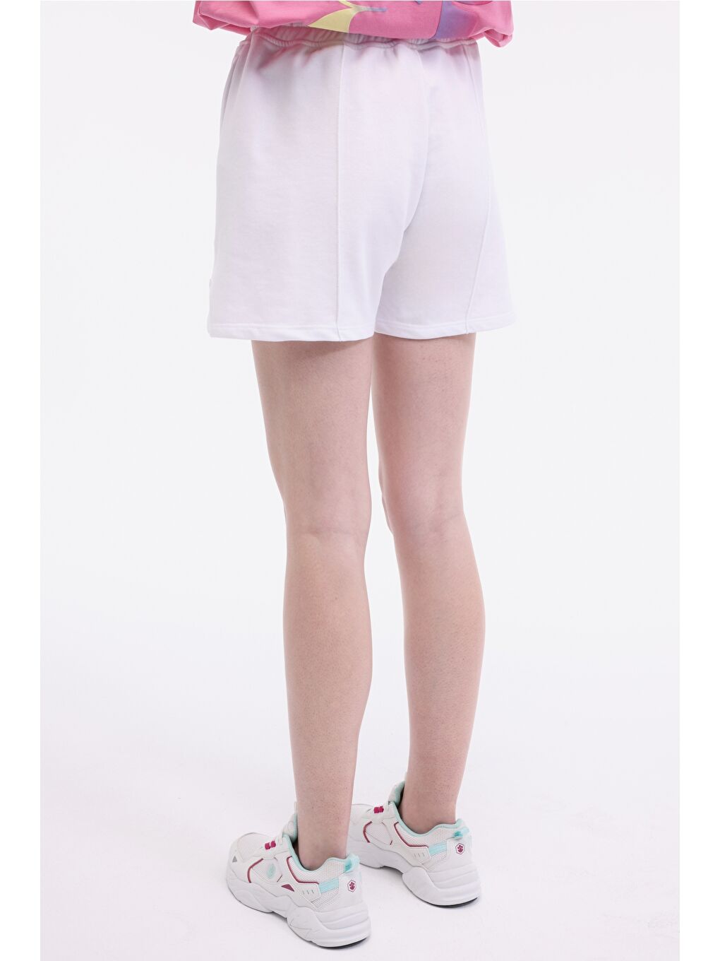 WL FUJI 20F209 5FX Beyaz Kadın Şort-1