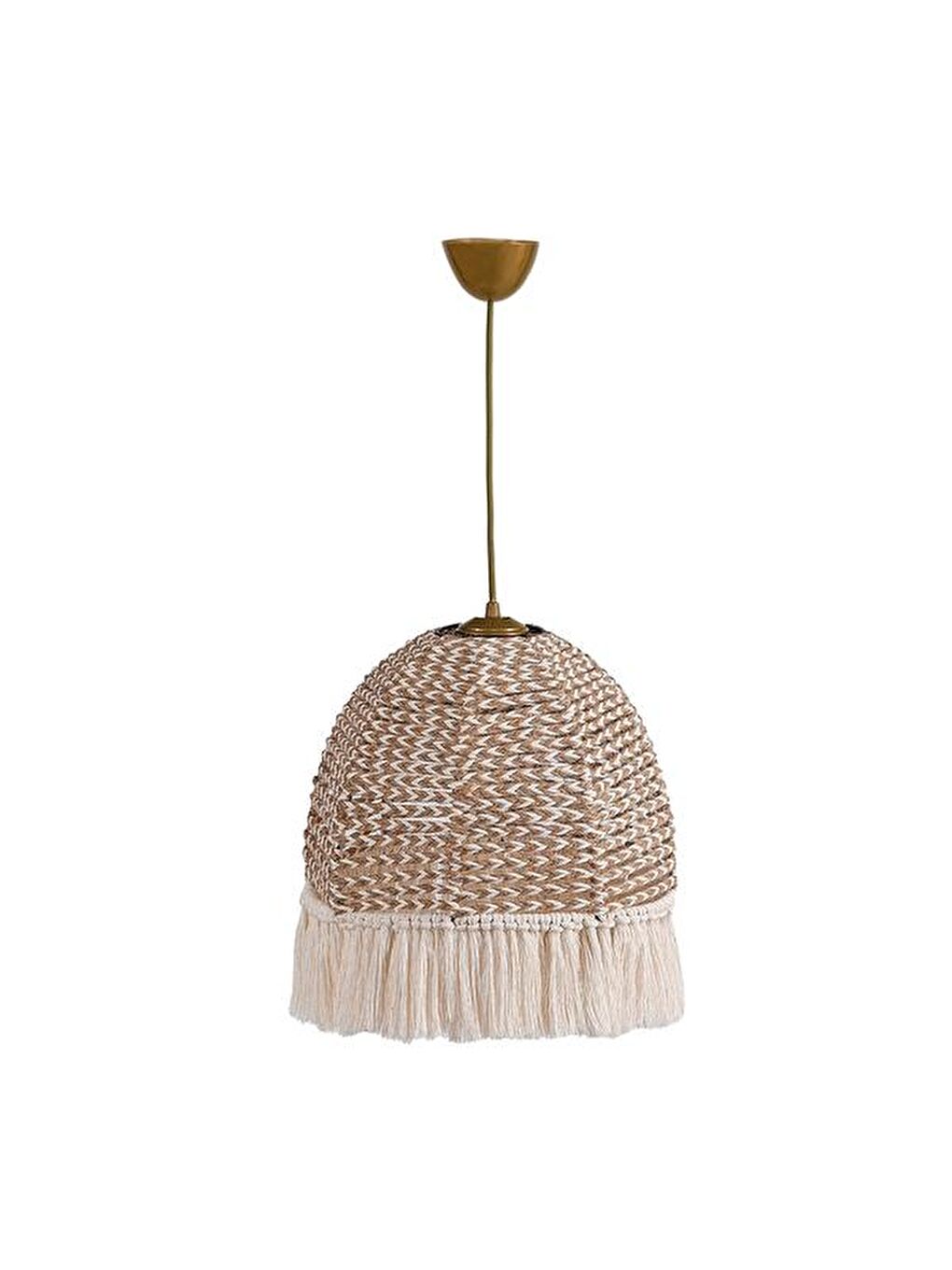 Delacorde El Yapımı Avize - Jüt / Ekru-5