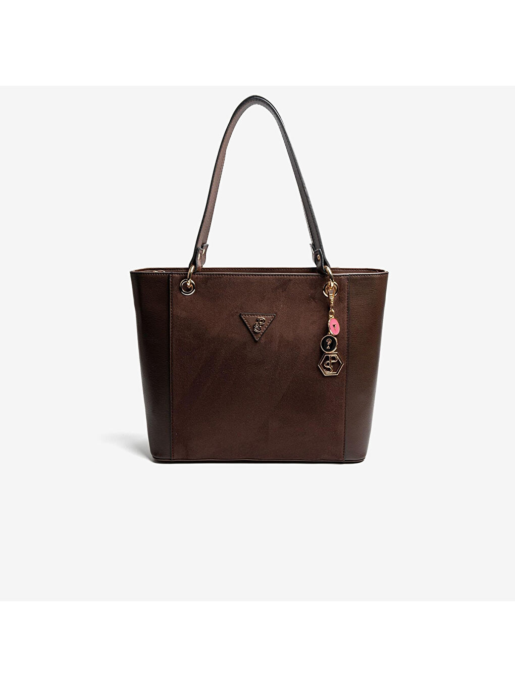 Kahverengi Kadın SP1176-M12 SILVER POLO Omuz Çantası Kahve-Kahve