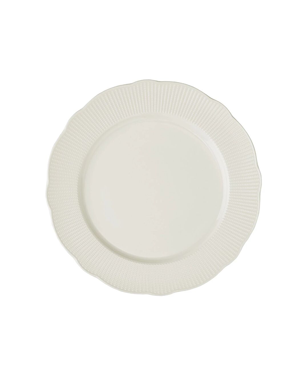 Ekru Bone İlay Servis Tabağı 27cm 6 lı-1