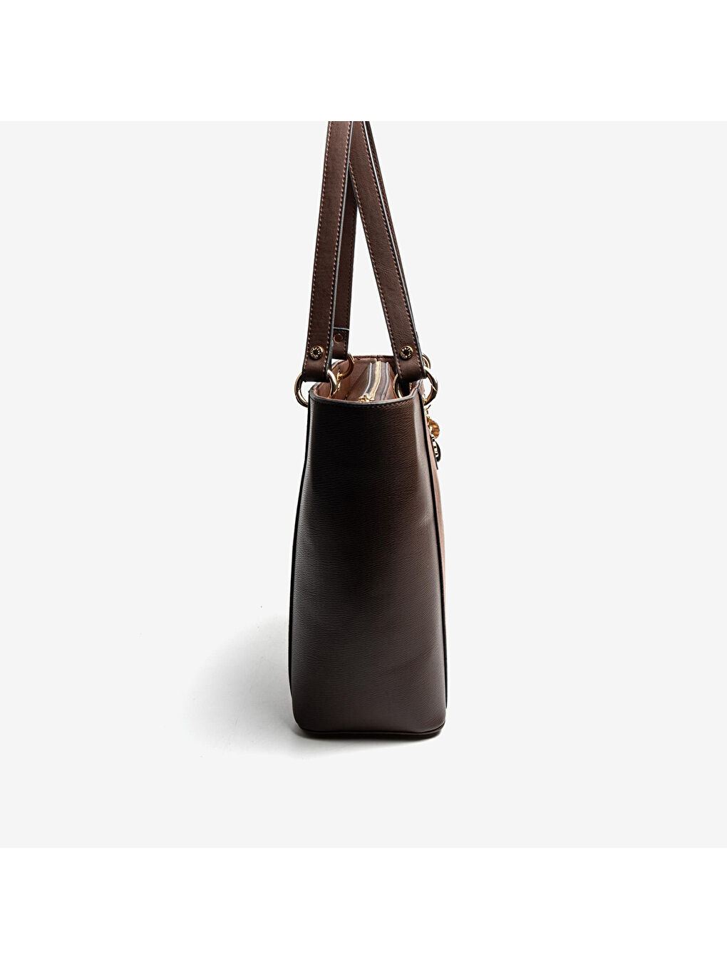 Kahverengi Kadın SP1176-M12 SILVER POLO Omuz Çantası Kahve-Kahve-2