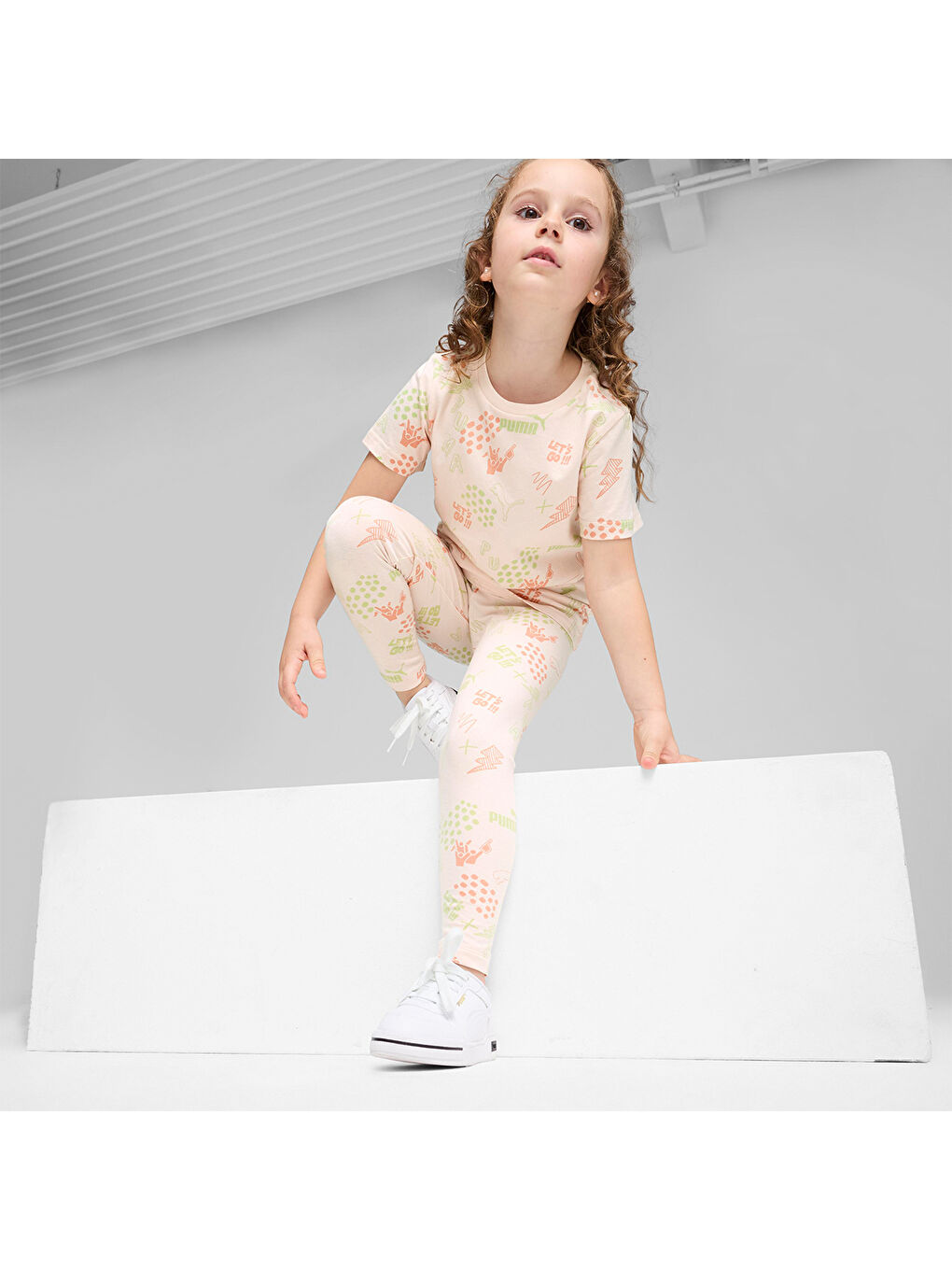 Essentials Fc Aop Çocuk Pembe Tişört-2