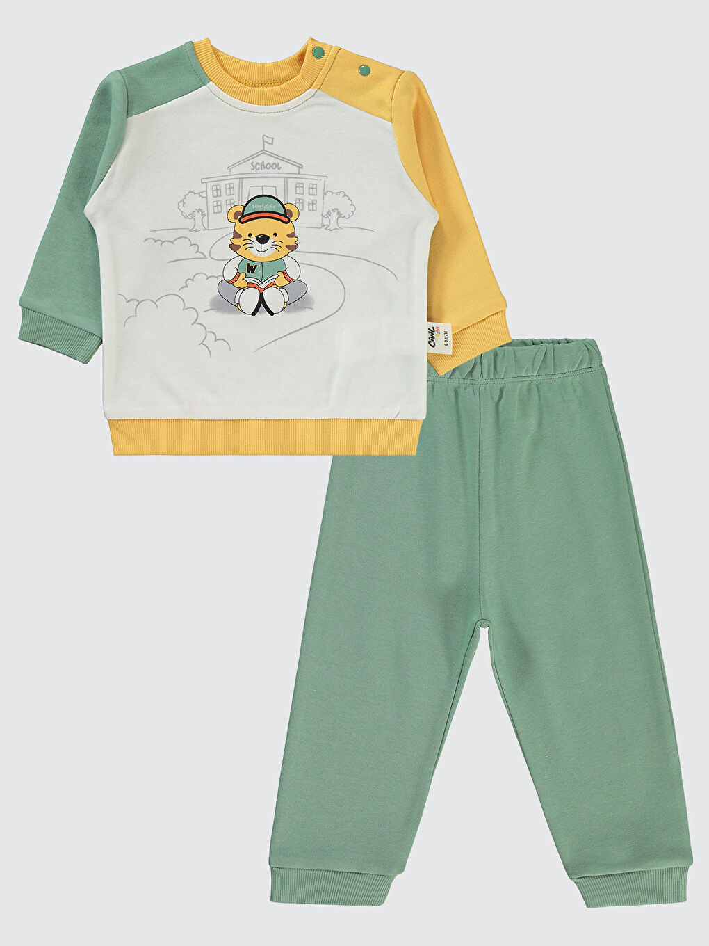 Baby Erkek Bebek Takım 6-18 Ay Haki