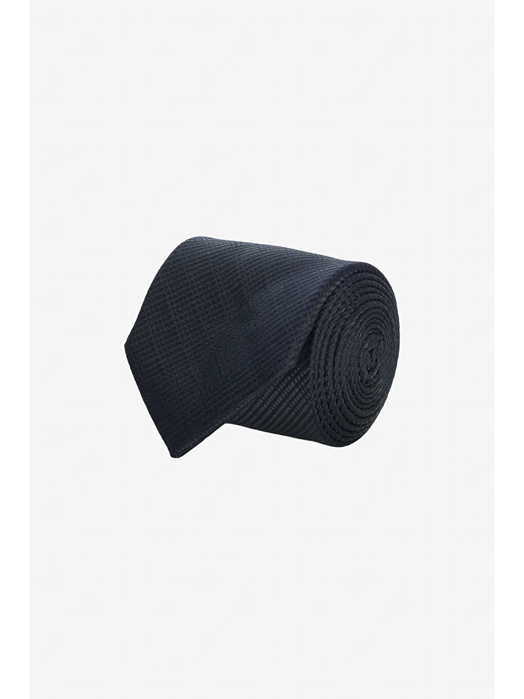 Erkek Siyah Desenli İpek Kravat