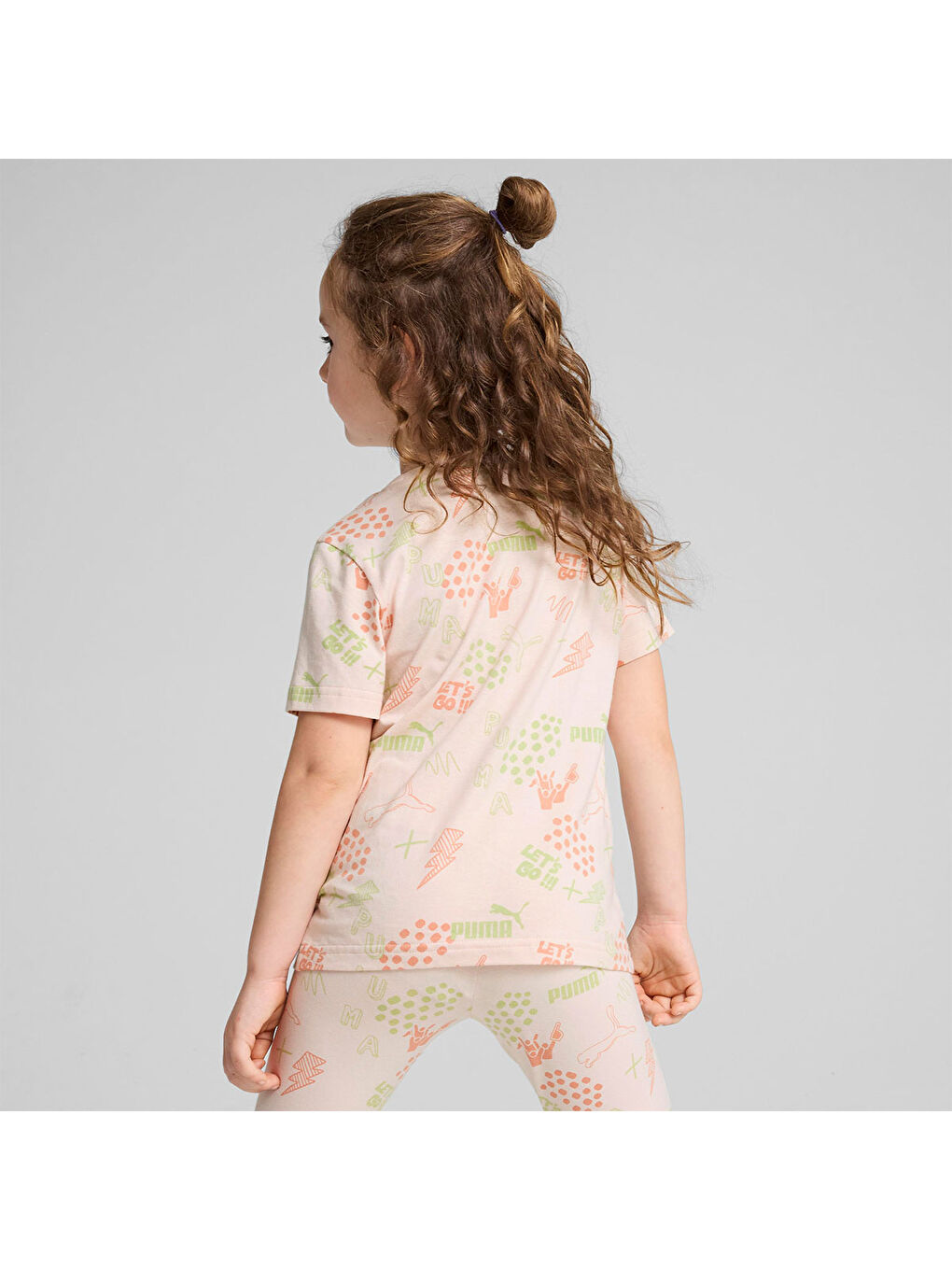 Essentials Fc Aop Çocuk Pembe Tişört-3