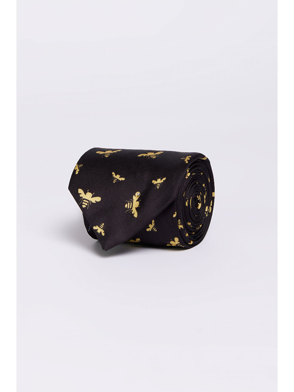 Erkek Siyah Desenli Kravat