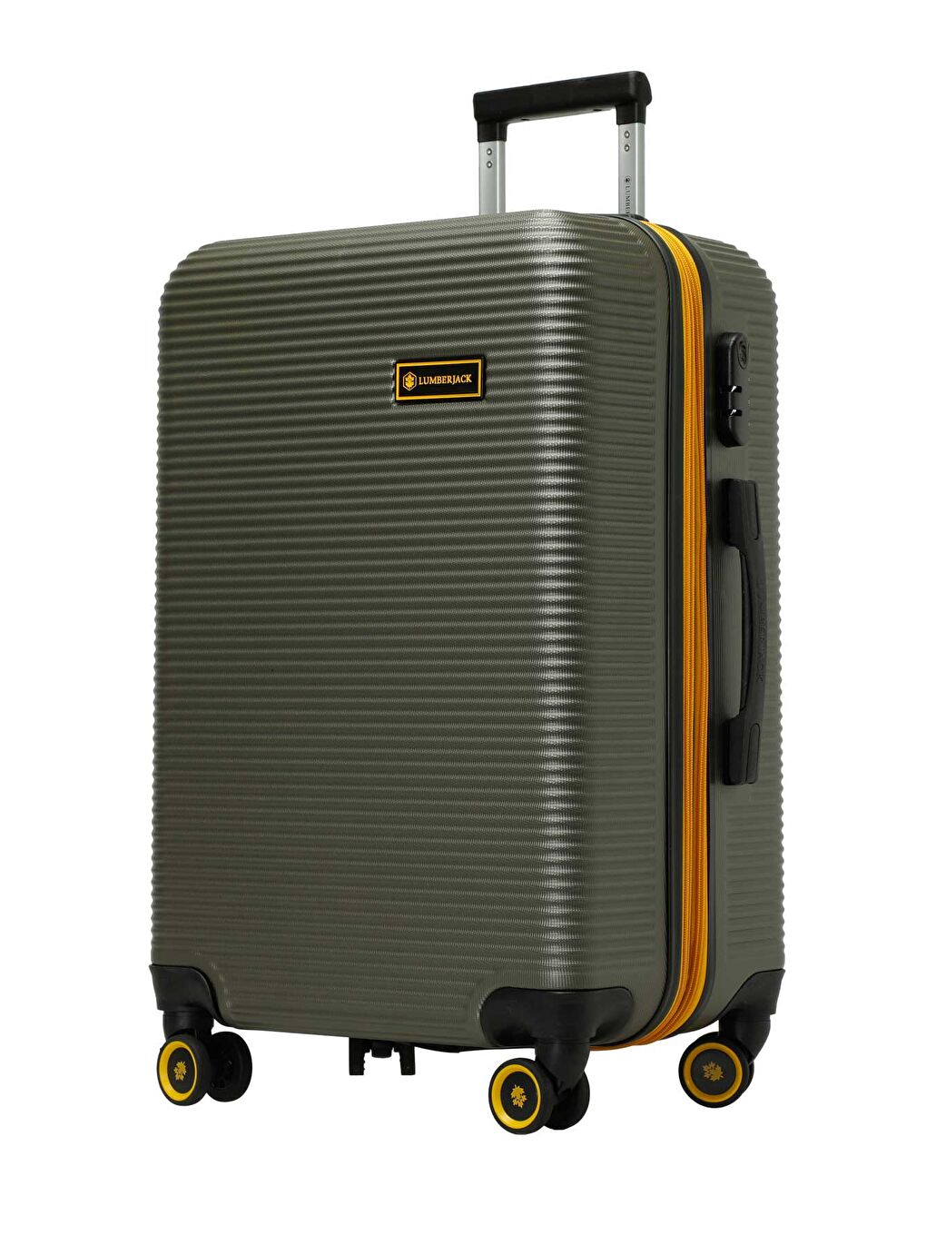 BARSELONA -B ABS 5FX Haki Unisex Büyük Boy Valiz-1