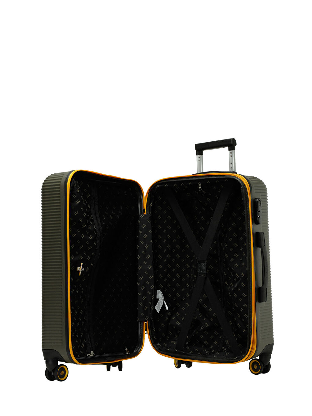 BARSELONA -B ABS 5FX Haki Unisex Büyük Boy Valiz-2