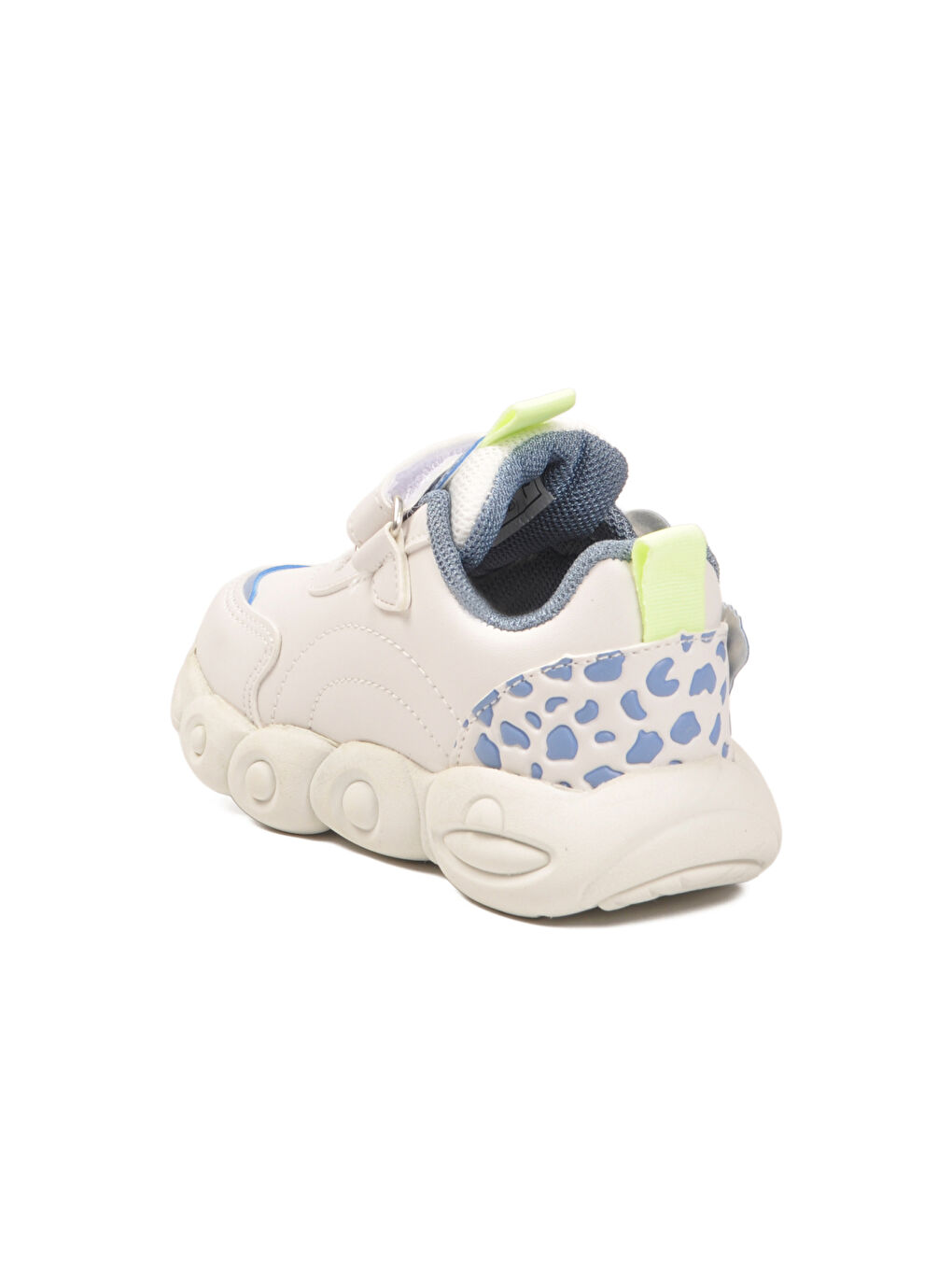 Beyaz Cırtlı Hafif Unisex Çocuk Spor Ayakkabı Dinito B-3