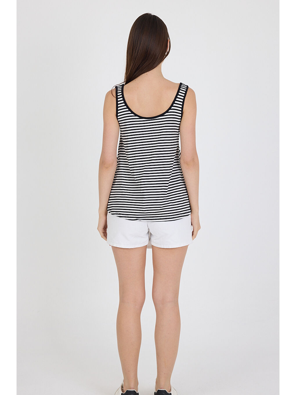 Askılı Siyah Regular Yazlık Kadın Atlet 2934-4