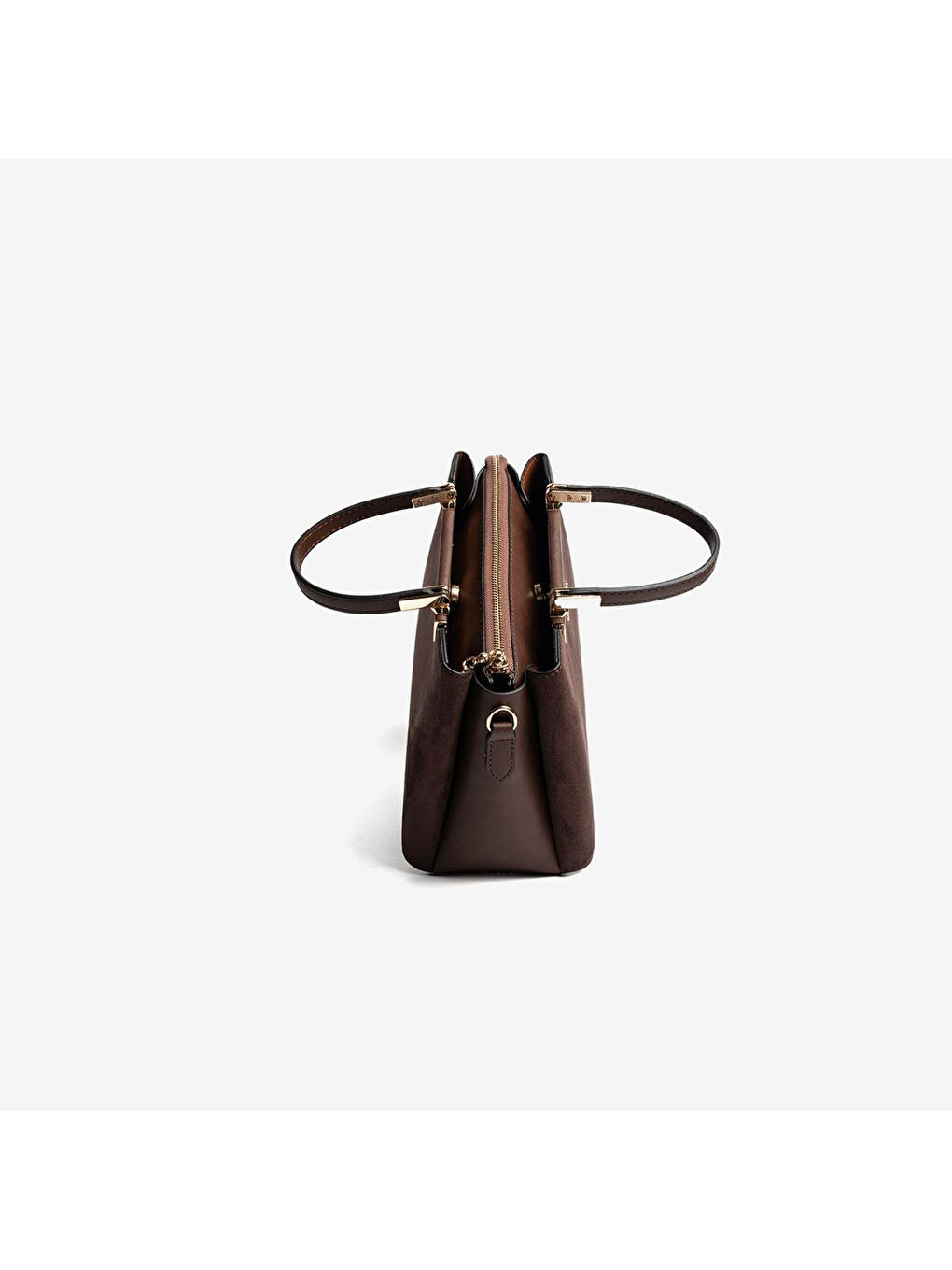 Kahverengi Kadın SP913-M12 SILVER POLO El Çantası Kahve-Kahve-2