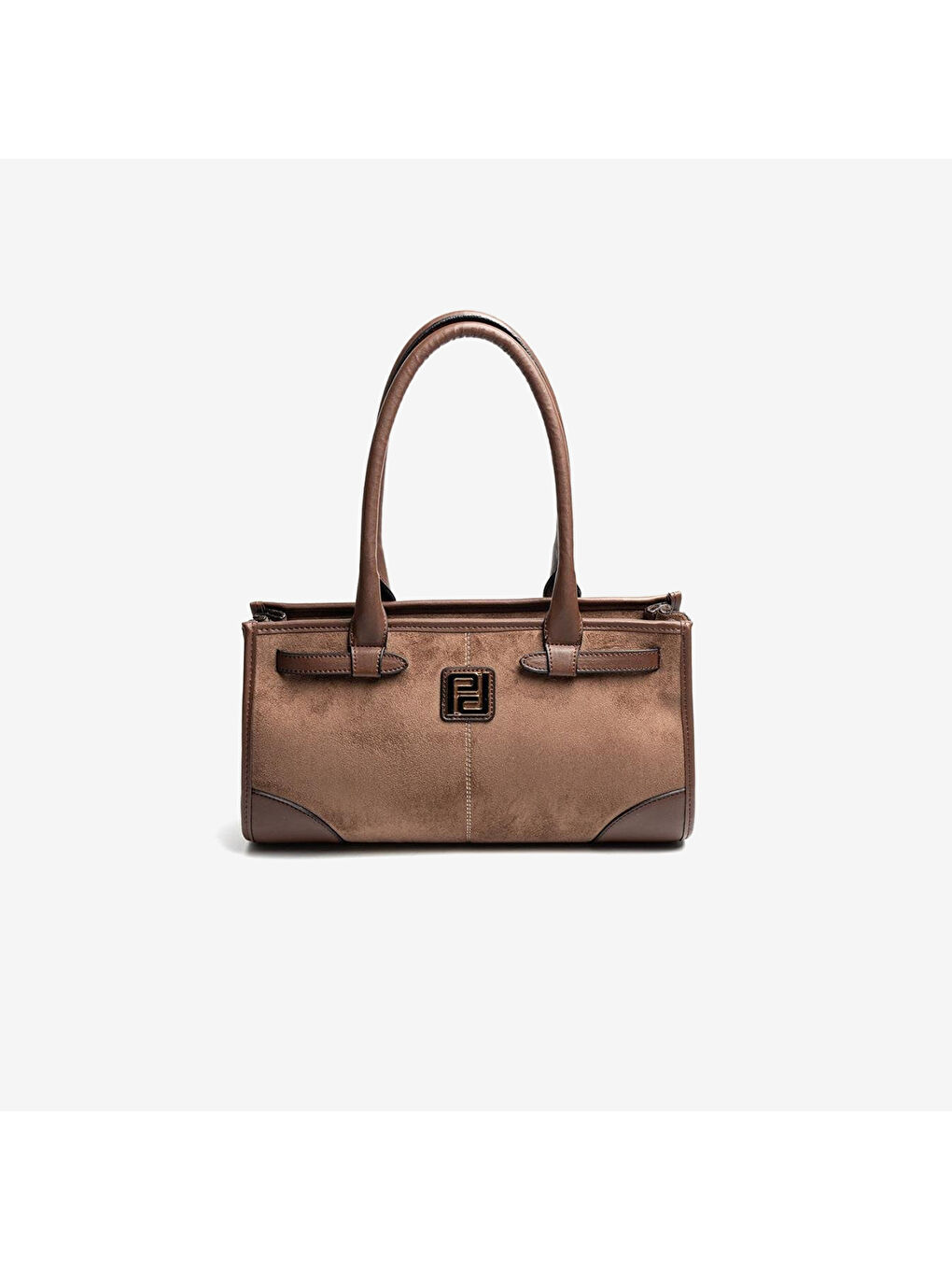 Kahverengi Kadın SP1261-M12 SILVER POLO El Çantası Kahve-Kahve