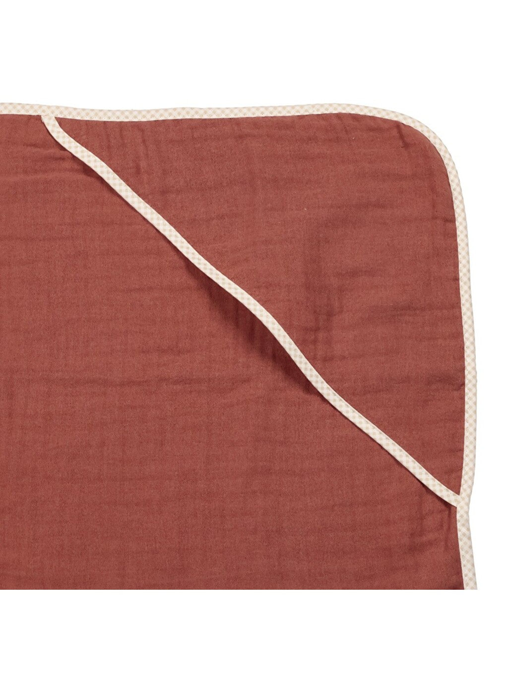 Kahverengi Bebek Müslin %100 Pamuk Havlu Kundak 80x80cm Renk Seçenekli-3
