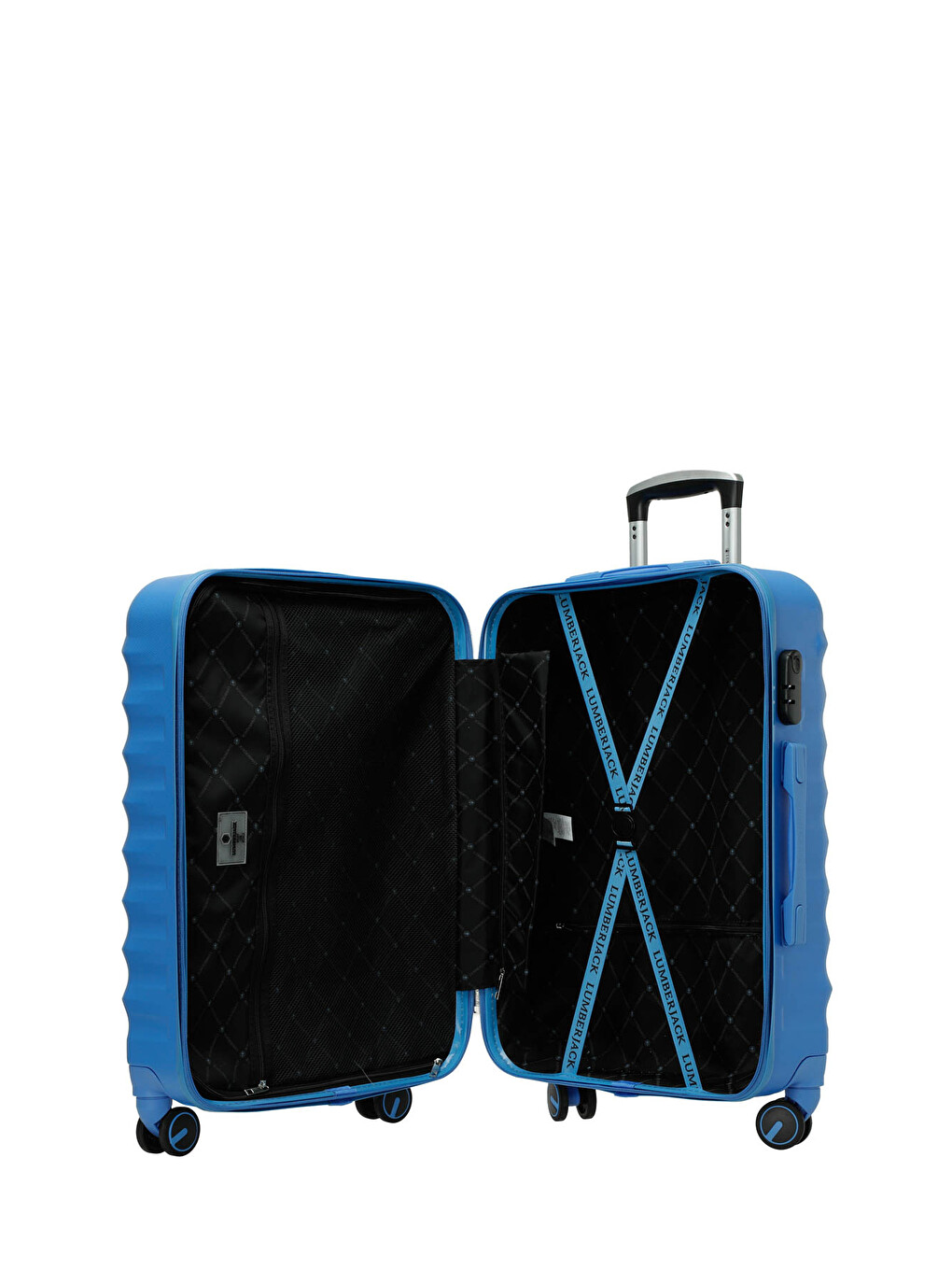 NEWYORK -O ABS 5FX Mavi Unisex Orta Boy Valiz-2