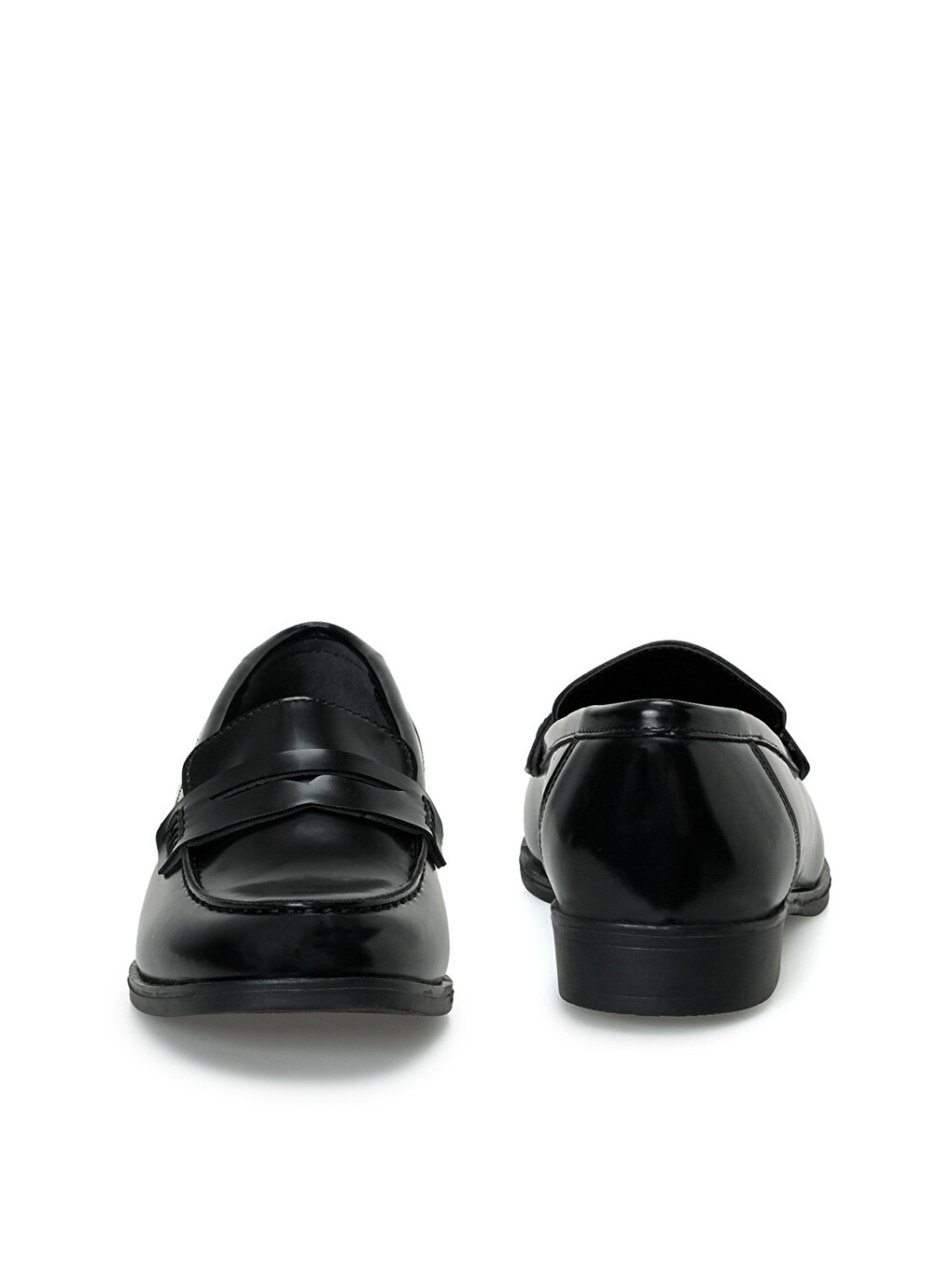 26k-213 Siyah Kadın Loafer-3