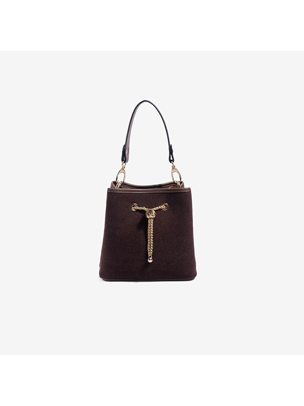 Kahverengi Kadın SP1266-M12 SILVER POLO Çapraz Çanta Kahve-Kahve