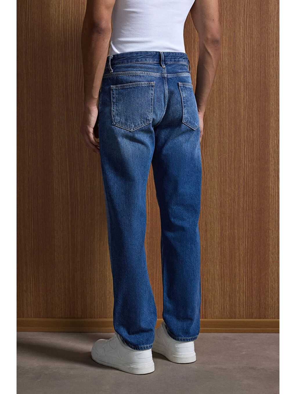 Erkek Relaxed Straight Fit Basic Jean Mavi-5