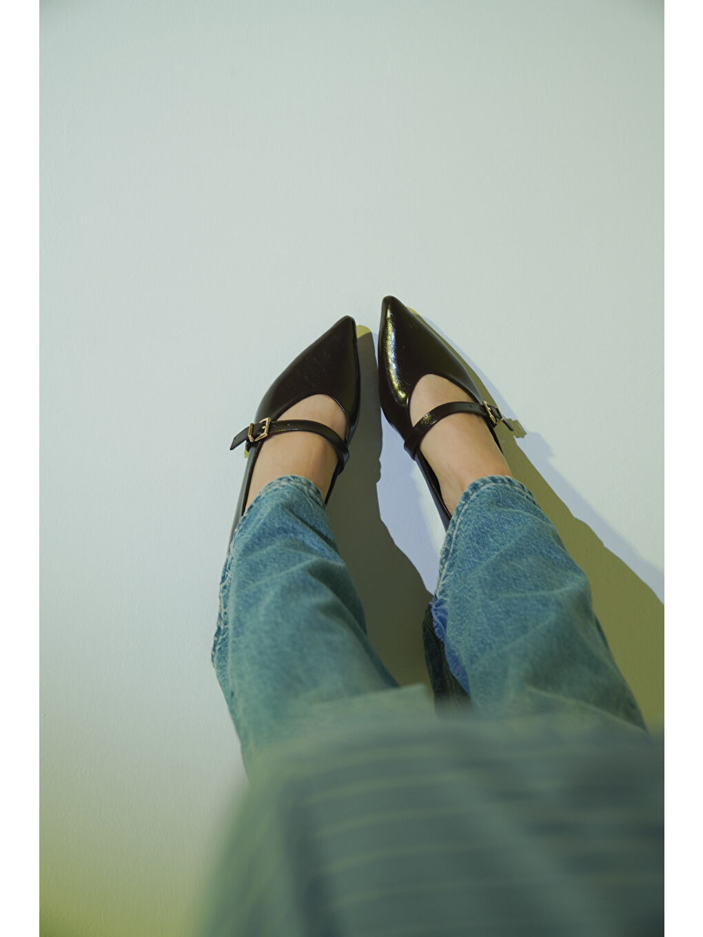 Glynda Kadın Siyah Babet-1