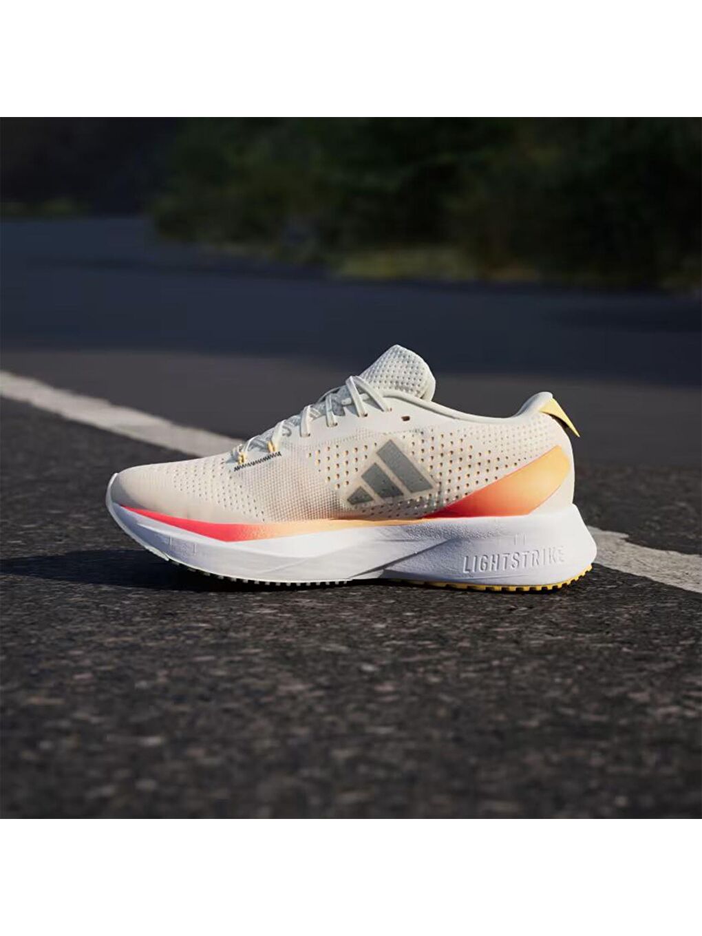 Siyah Adizero Sl Kadın Bej Yol Koşusu Ayakkabısı-2