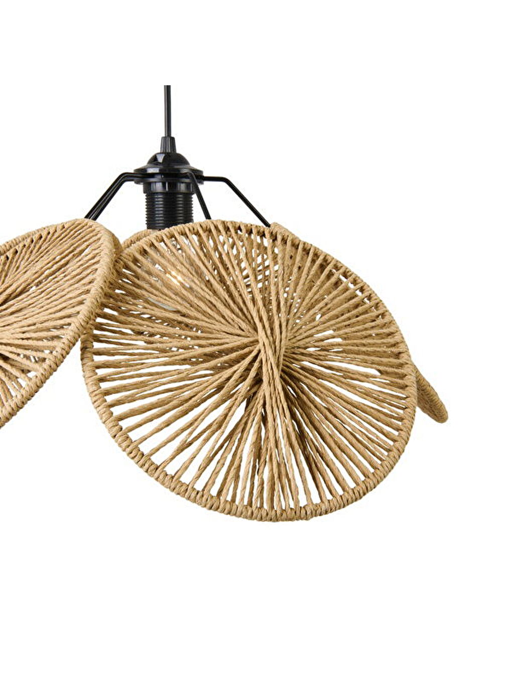 Lighting Krona Sarkıt - Kahverengi - 24x48x48 cm-1