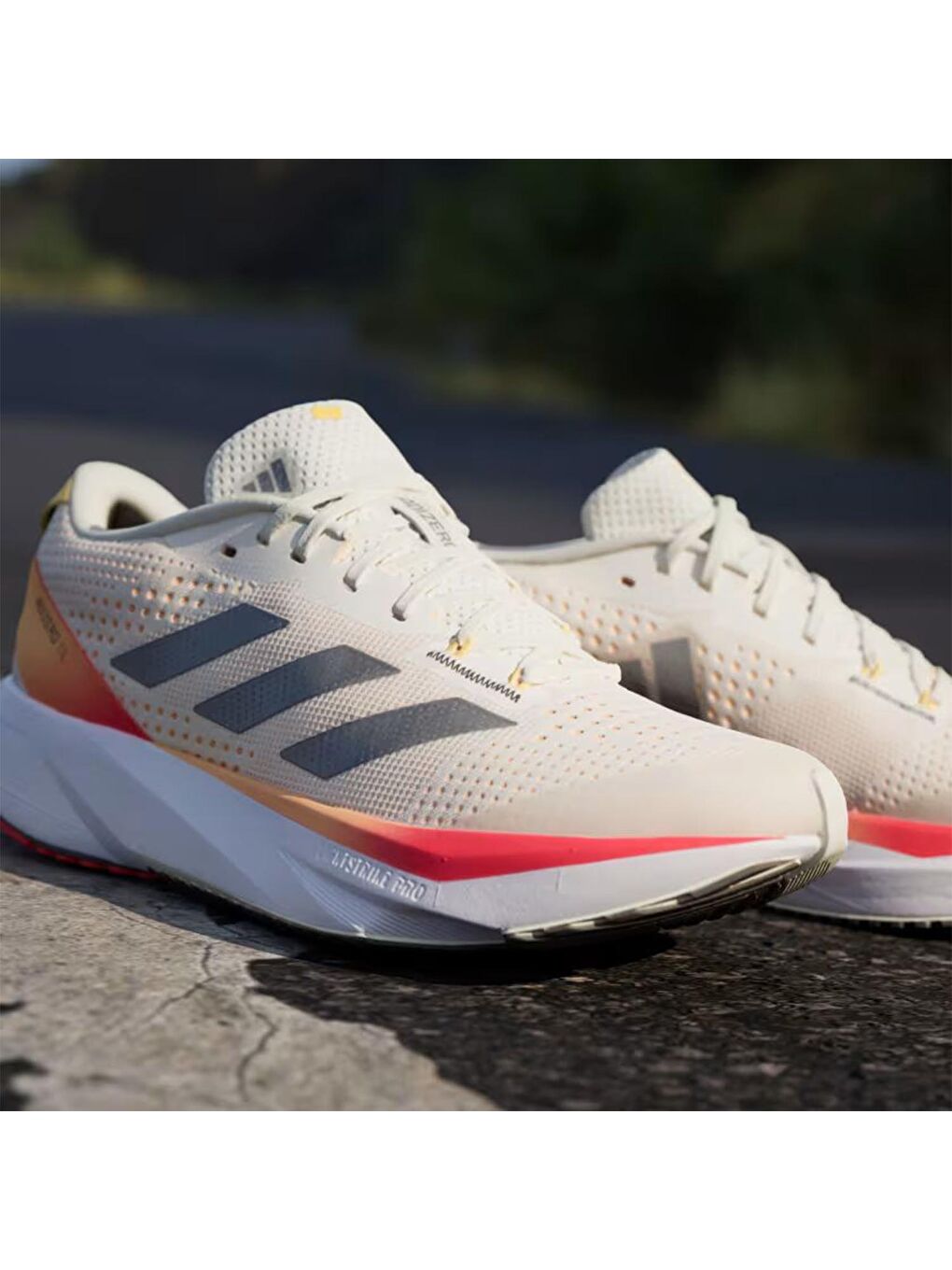 Siyah Adizero Sl Kadın Bej Yol Koşusu Ayakkabısı-4