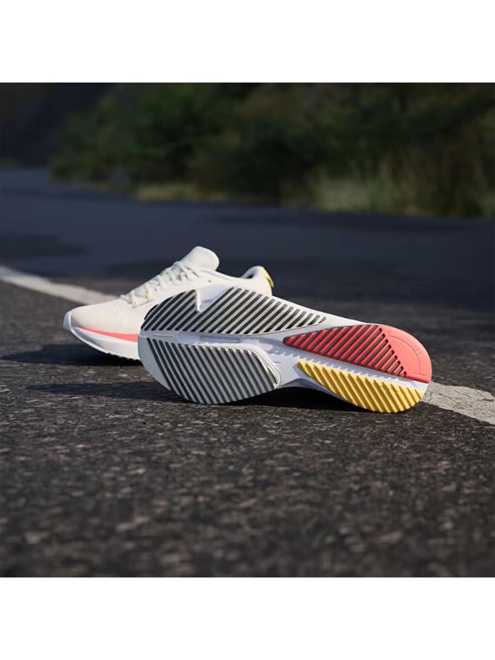 Siyah Adizero Sl Kadın Bej Yol Koşusu Ayakkabısı-6