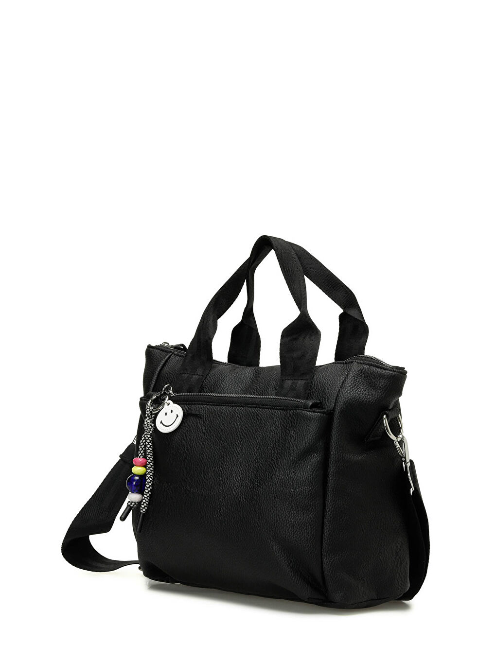 NTRL YKM CKGZ KL 6FX Siyah Kadın Kol Çantası-1