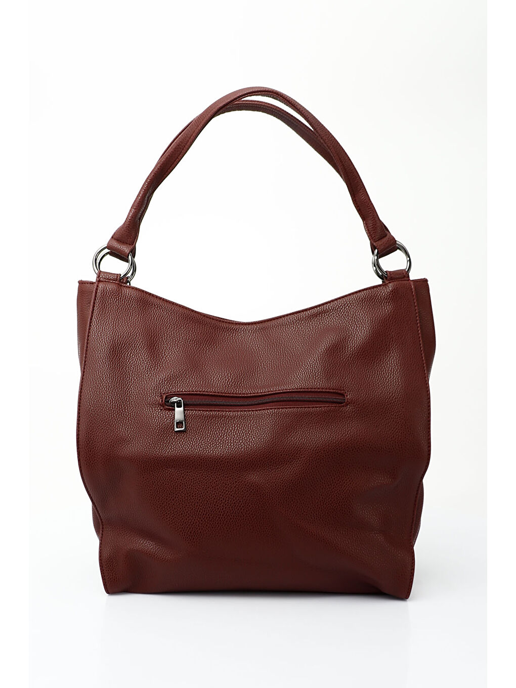 Bordo Kadın BORDO Uzun Askılı Püsküllü El ve Omuz Çantası-3