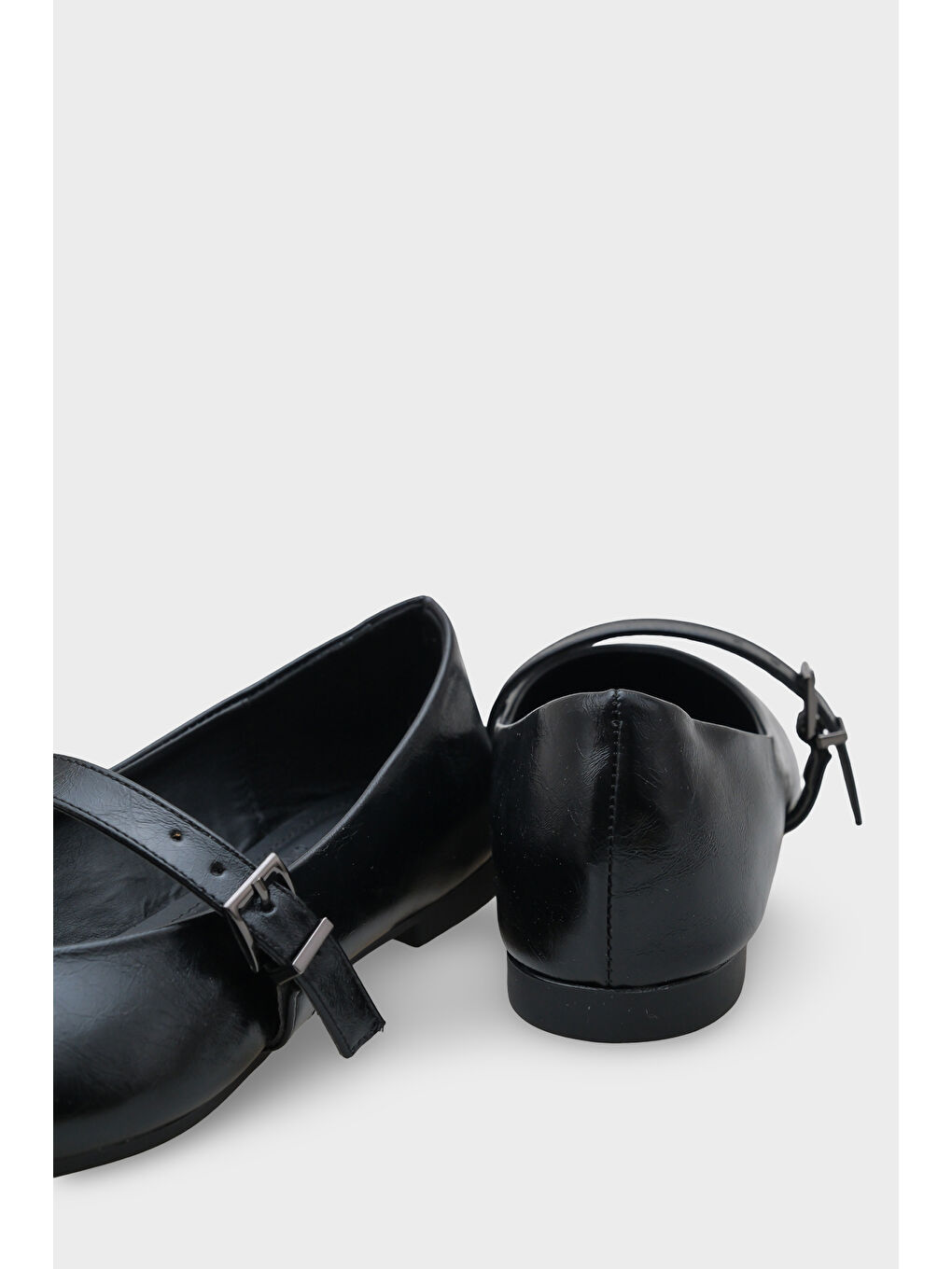 Glynda Kadın Siyah Babet-5