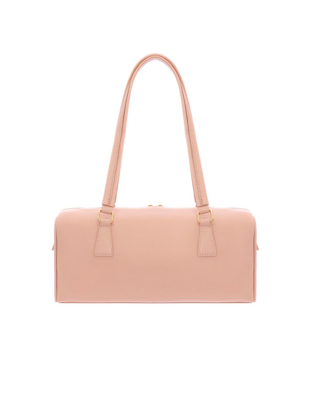 Pembe Valeria Bowling Omuz Çantası Pudra-3