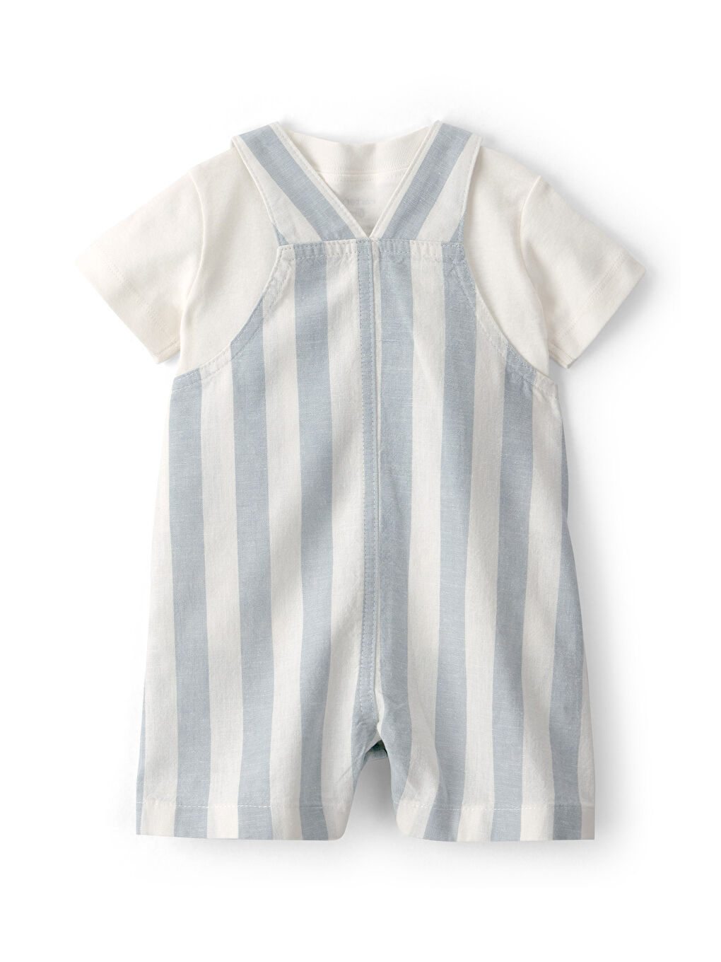 Erkek Bebek Salopet Set 3 Ay-24 Ay Yeşil-1