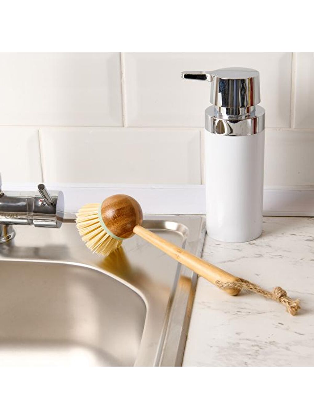 Karışık Çok Amaçlı Temizlik Fırçası - Asorti - 20x6 cm