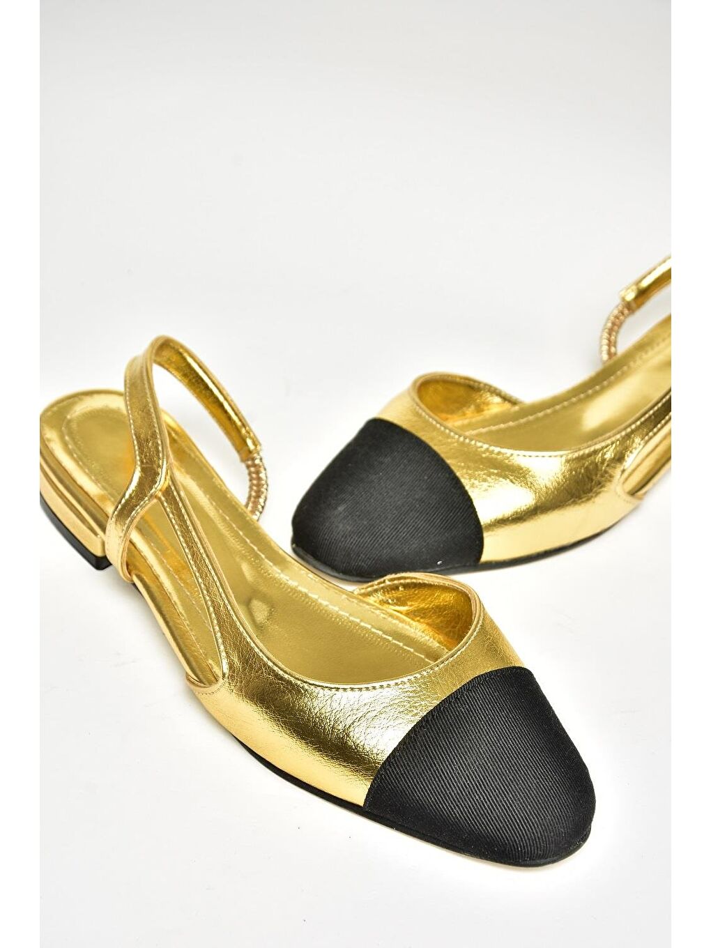 Sarı U7255120 Altın Kadın Babet-5