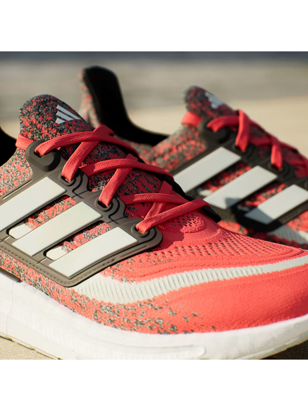 Kırmızı Ultraboost Light Erkek Yol Koşusu Ayakkabısı-5