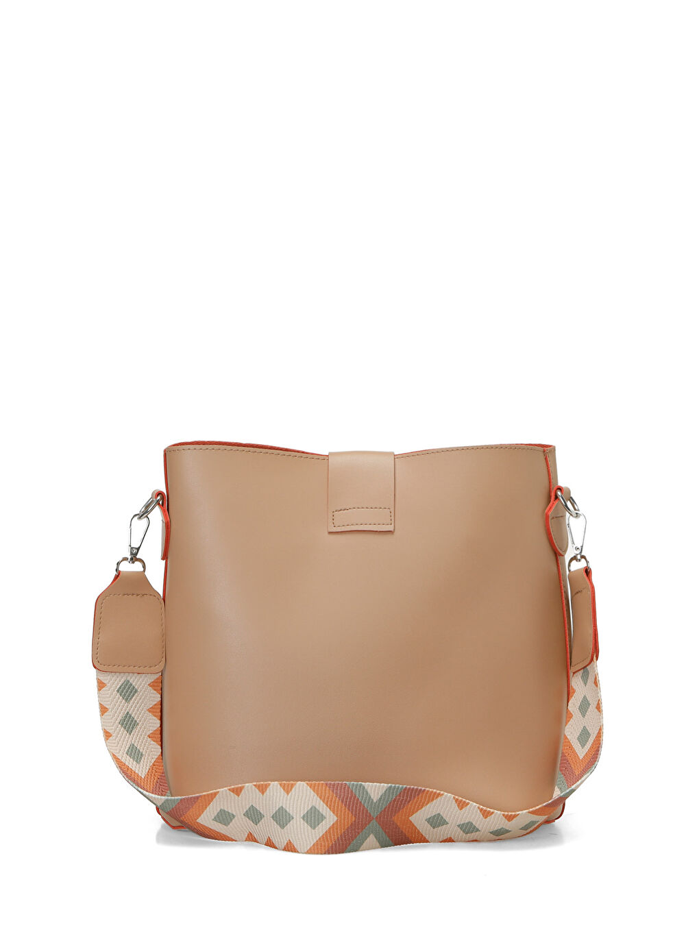 CLT RENKLI BUCKET OMZ 6FX Bej Kadın Omuz Çantası-3