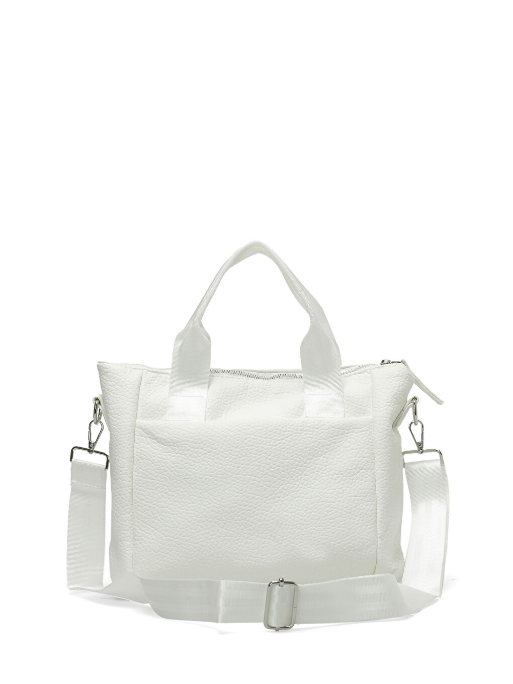 NTRL YKM CKGZ KL 6FX Beyaz Kadın Kol Çantası-1