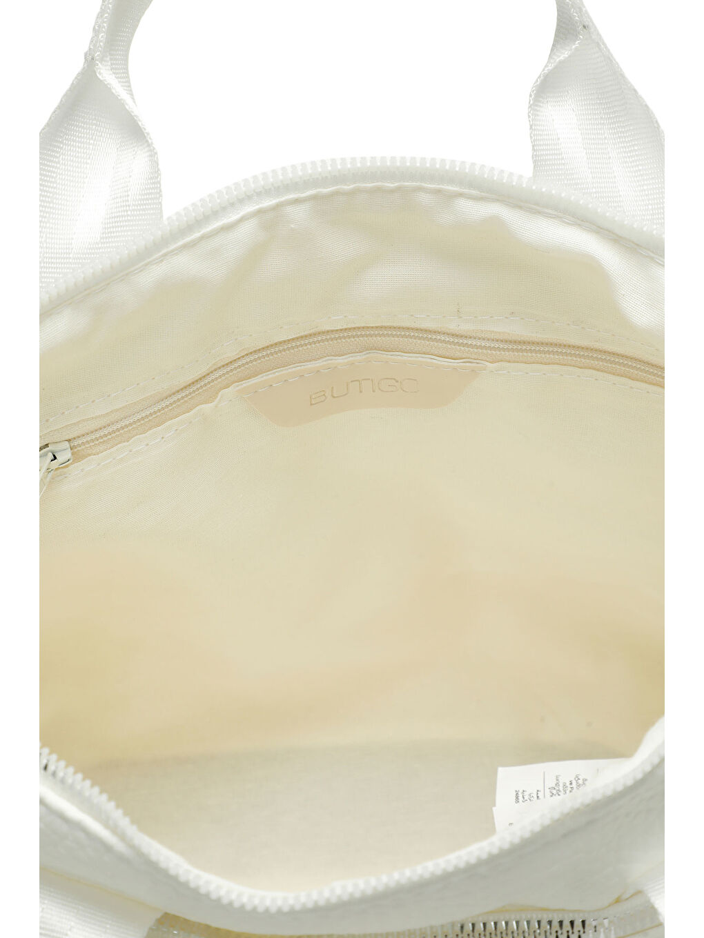 NTRL YKM CKGZ KL 6FX Beyaz Kadın Kol Çantası-2