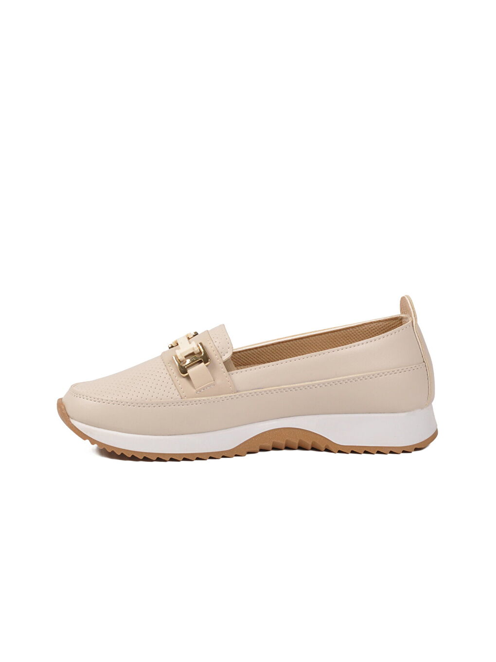 Bej Hafif Esnek Kadın Casual Ayakkabı 065 Z-3