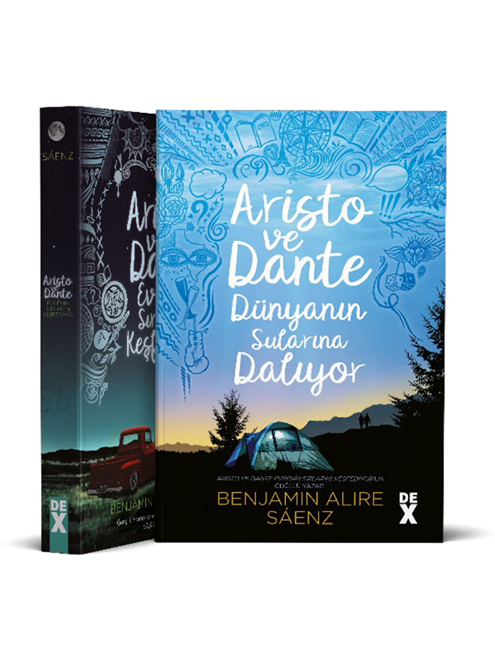 DEX Kitap Beyaz Aristo Ve Dante Seti - Benjamin Alire Saenz