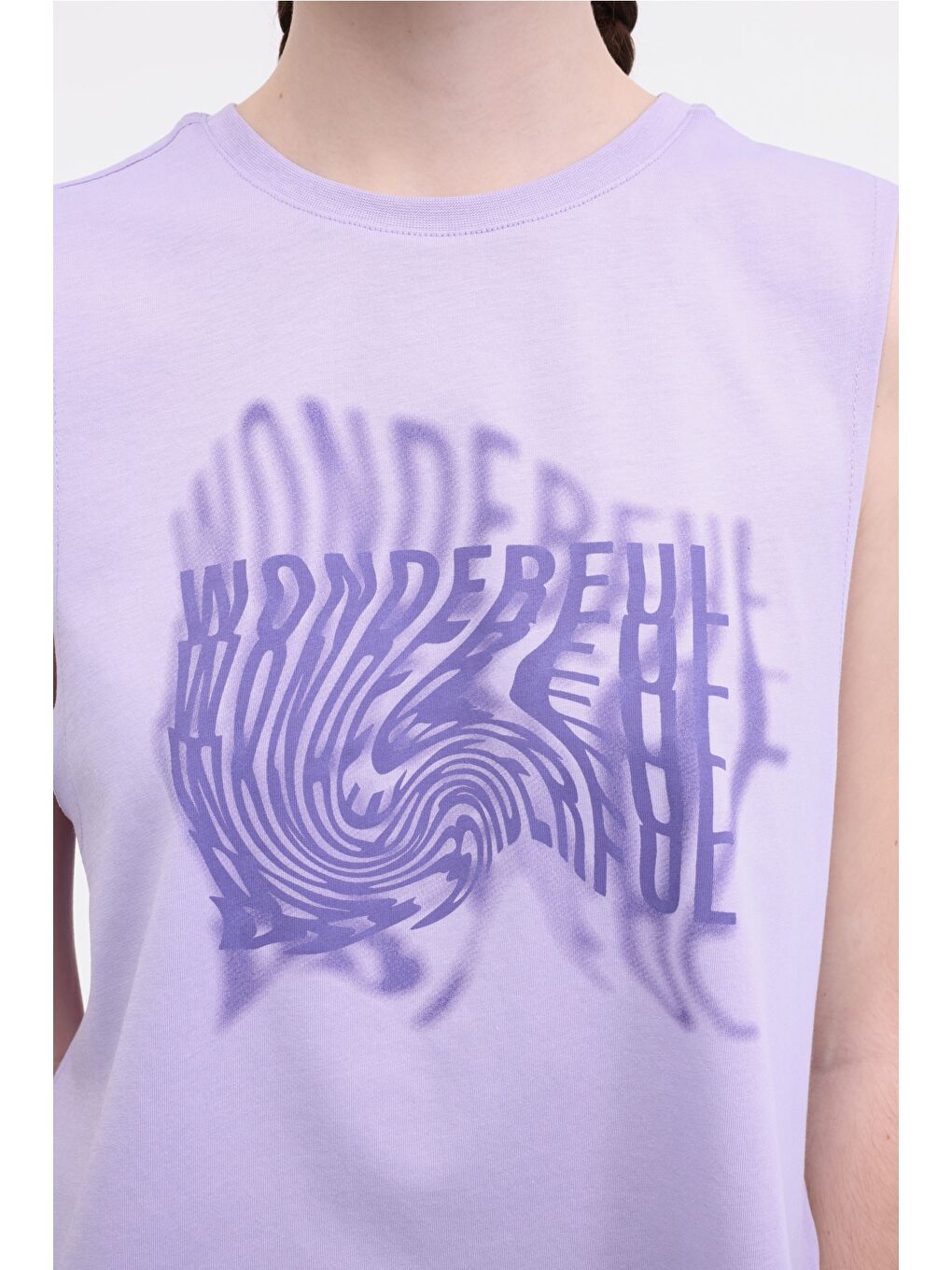 Mor WL BRONA 10F220 5FX Lila Kadın Atlet-3