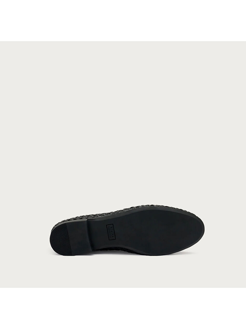 Kadın Siyah Loafer 95V6 WOVEN LEATHER LOAFERS WITH TASSELS-4