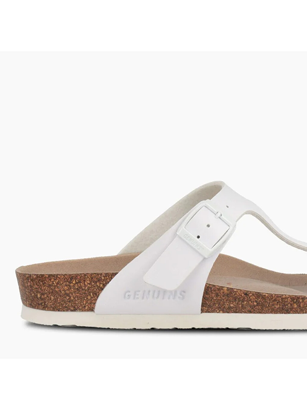 Beyaz Kadın Terlik ROSAS G104386 Vegan White-2