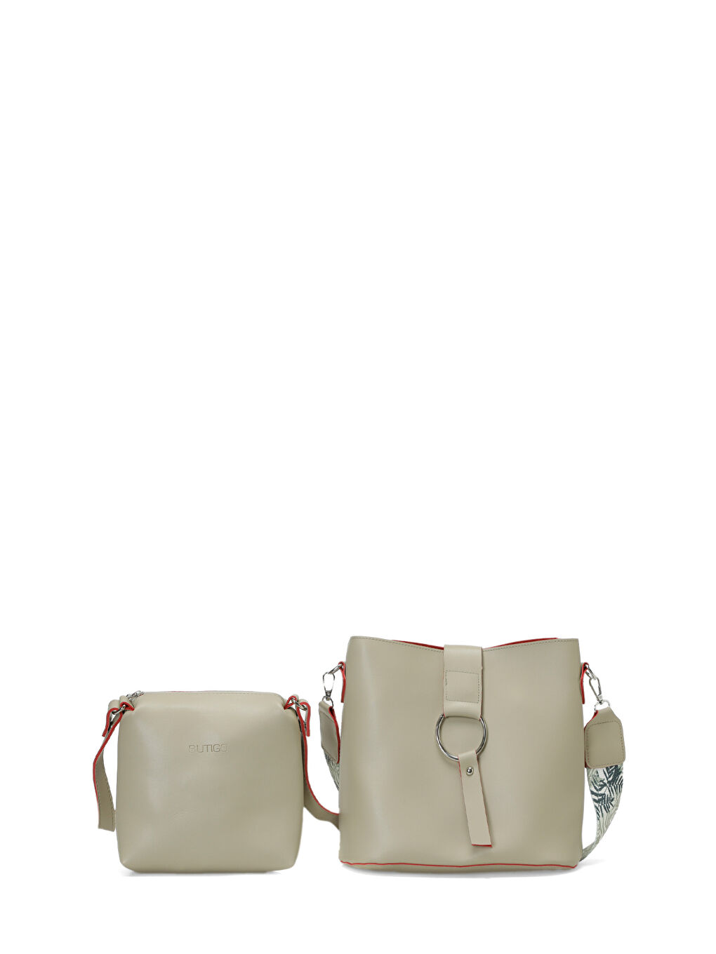 Yeşil CLT RENKLI BUCKET OMZ 6FX Mint Kadın Omuz Çantası