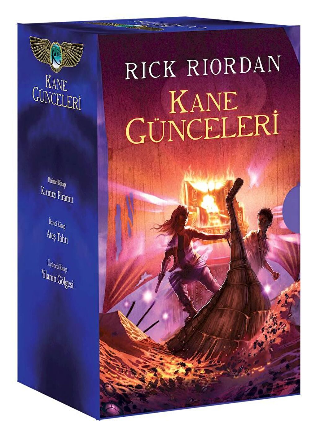 Doğan Çocuk Beyaz Kane Günceleri Seti - Rick Riordan