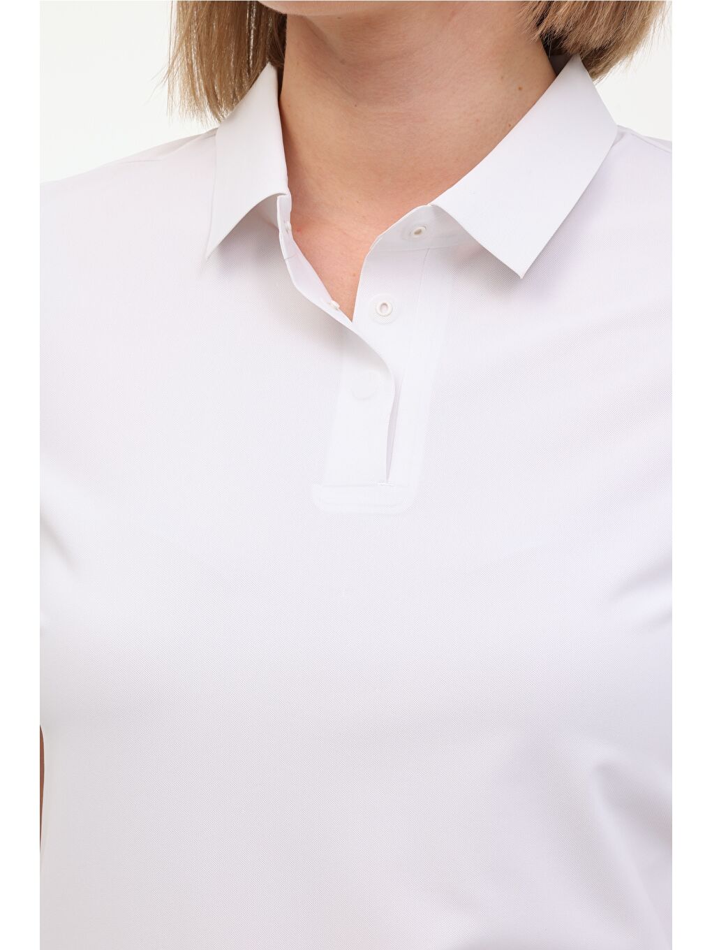 WL OLA 12GZ09 5FX Bej Kadın Kısa Kol T-Shirt-3