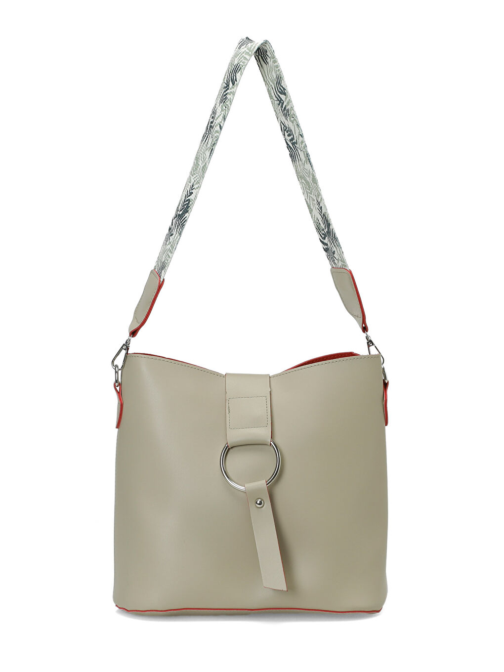 Yeşil CLT RENKLI BUCKET OMZ 6FX Mint Kadın Omuz Çantası-1